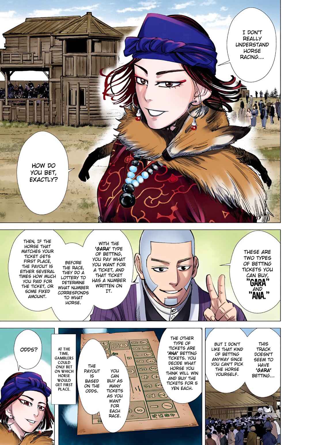 Golden Kamuy (Official Colored) Chapter 61 - Page 3