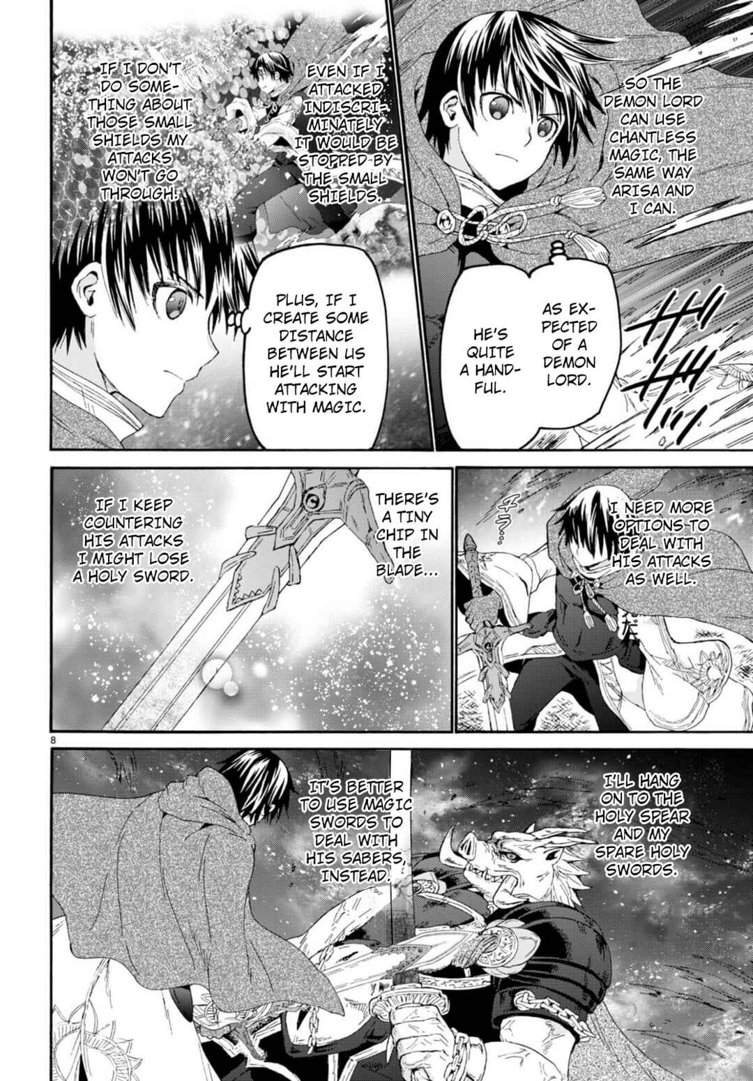 Death March kara Hajimaru Isekai Kyousoukyoku Chapter 90 - Page 6