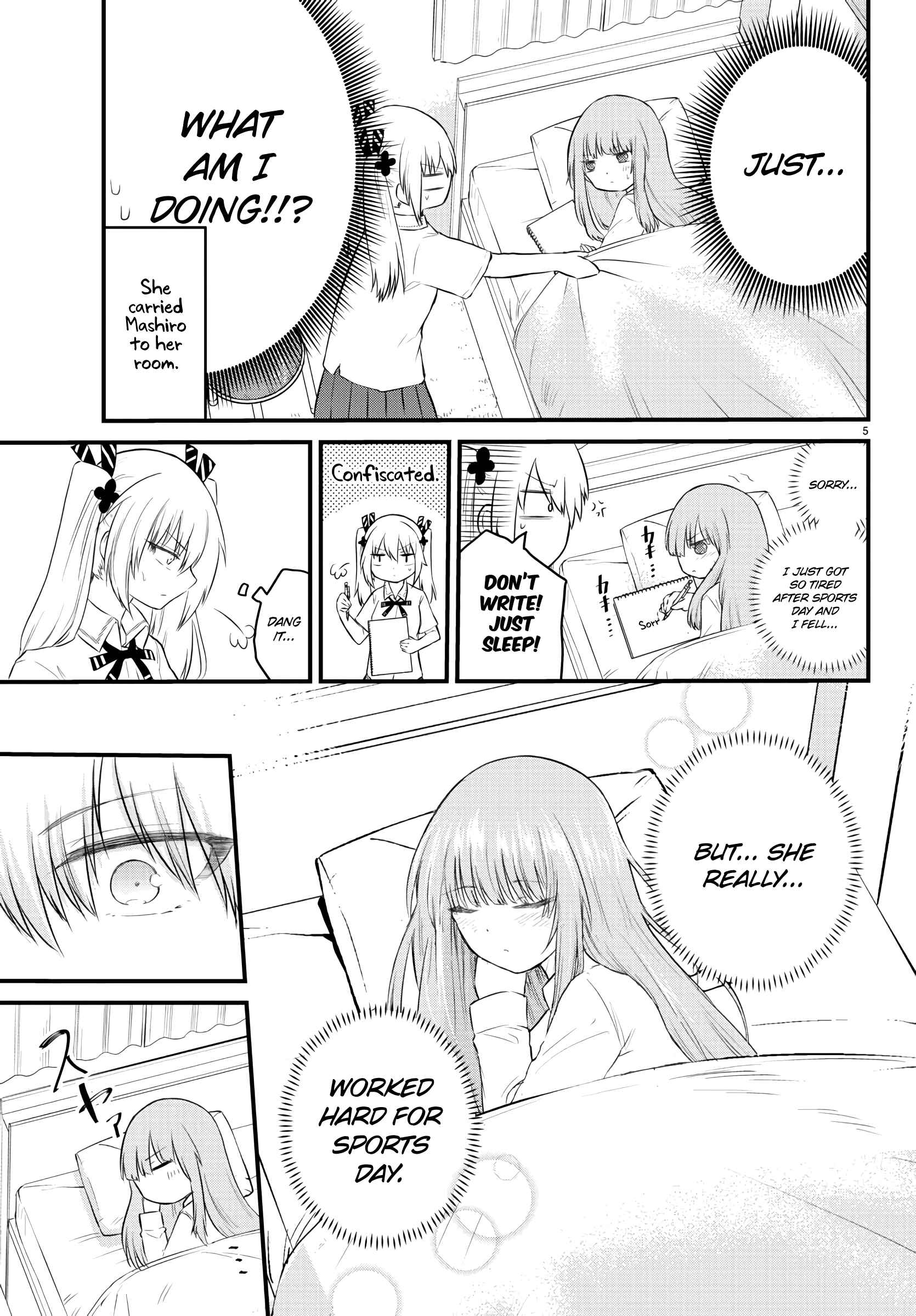 Koe ga dasenai Shoujo wa "Kanojo ga Yasashisugiru" to Omotte iru Chapter 40 - Page 5