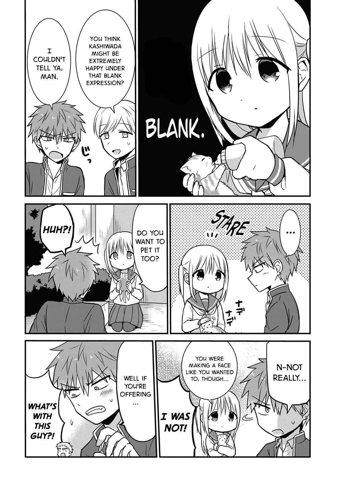 Kao ni Denai Kashiwada-san to Kao ni Deru Oota-kun Chapter 13 - Page 3