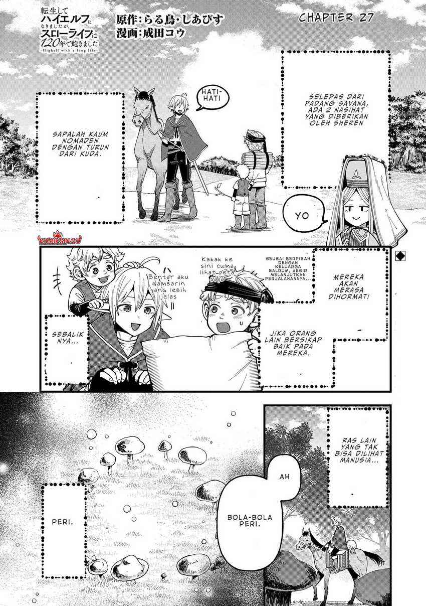 Tensei Shite High Elf ni Narimashitaga, Slow Life wa 120-nen de Akimashita - Highelf with a Long Life Chapter 27 - Page 2