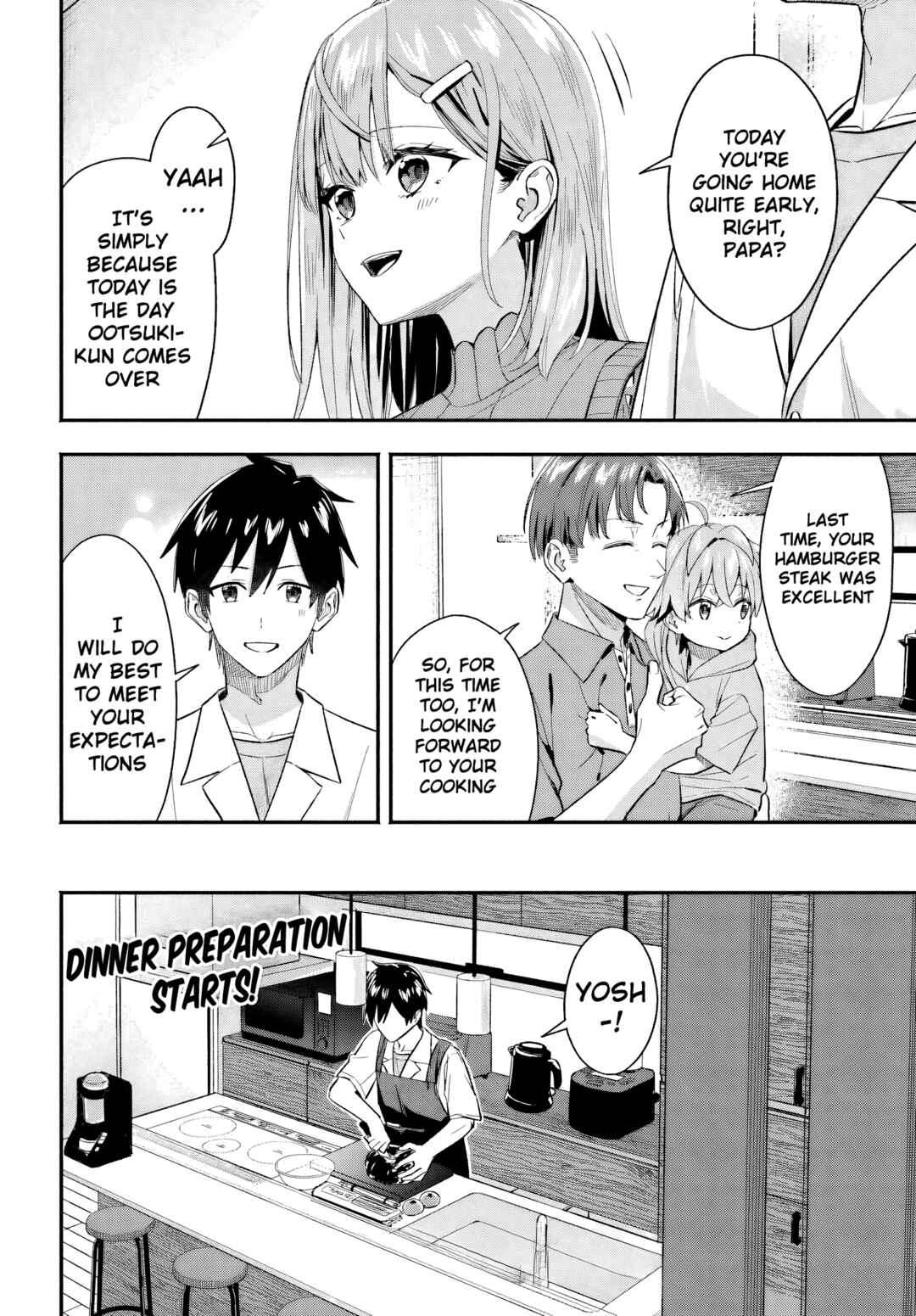 Kaji Daikou no Arubaito wo Hajimetara Gakuen Ichi no Bishoujo no Kazoku ni Kiniirarechaimashita. Chapter 5 - Page 18