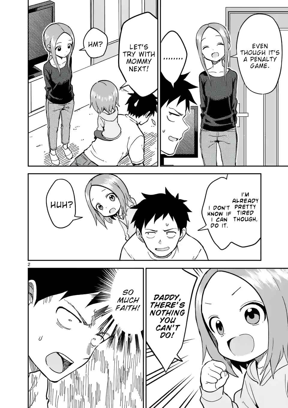 Karakai Jouzu no (Moto) Takagi-san Chapter 217 - Page 2