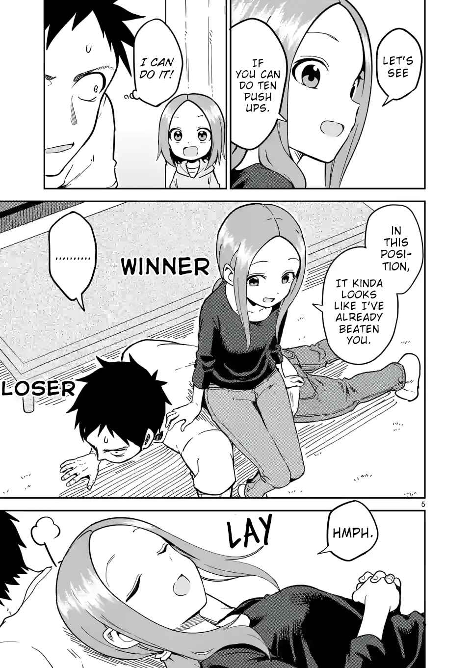 Karakai Jouzu no (Moto) Takagi-san Chapter 217 - Page 5