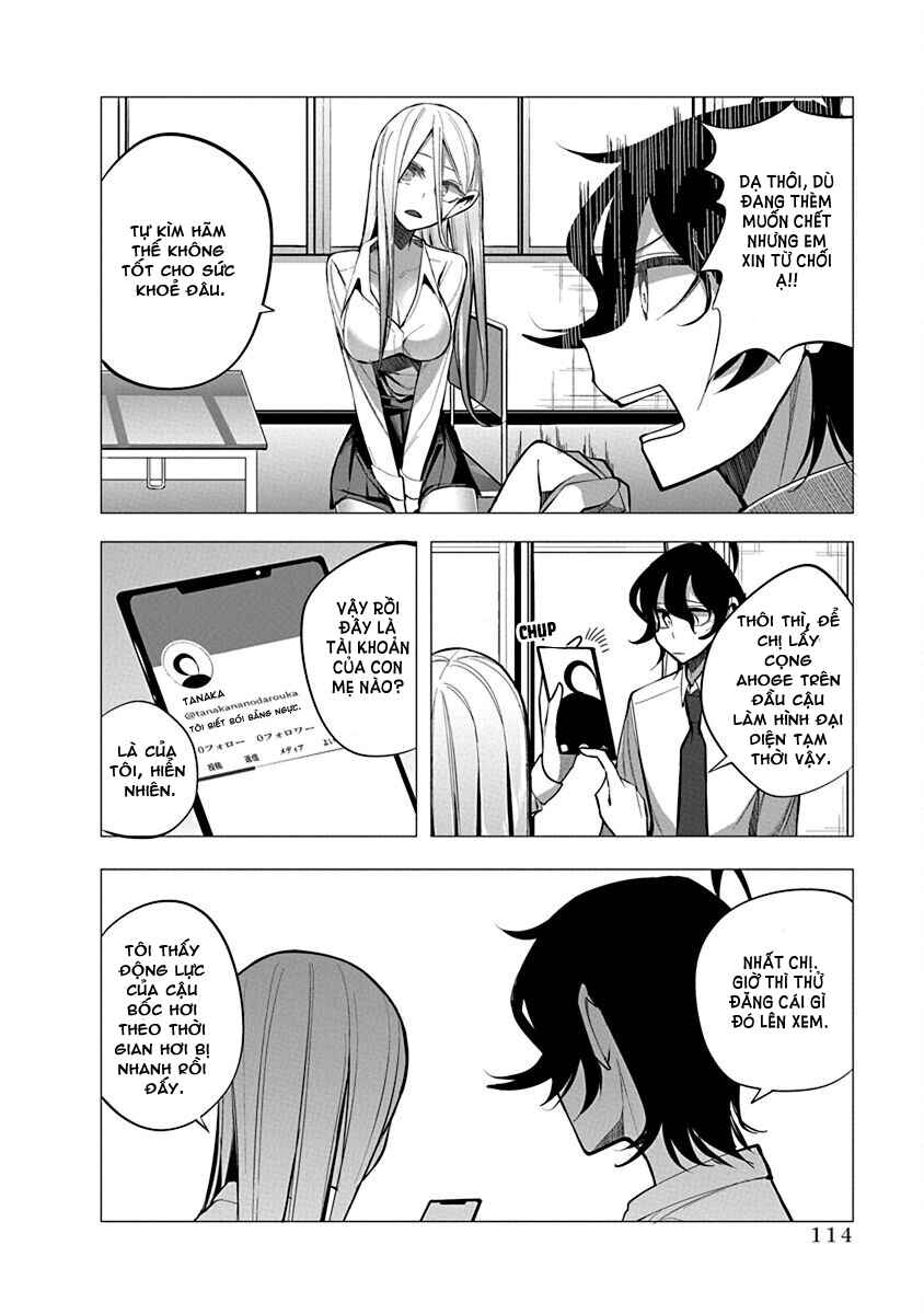 Mizuki-senpai no Koi Uranai Chapter 17 - Page 8
