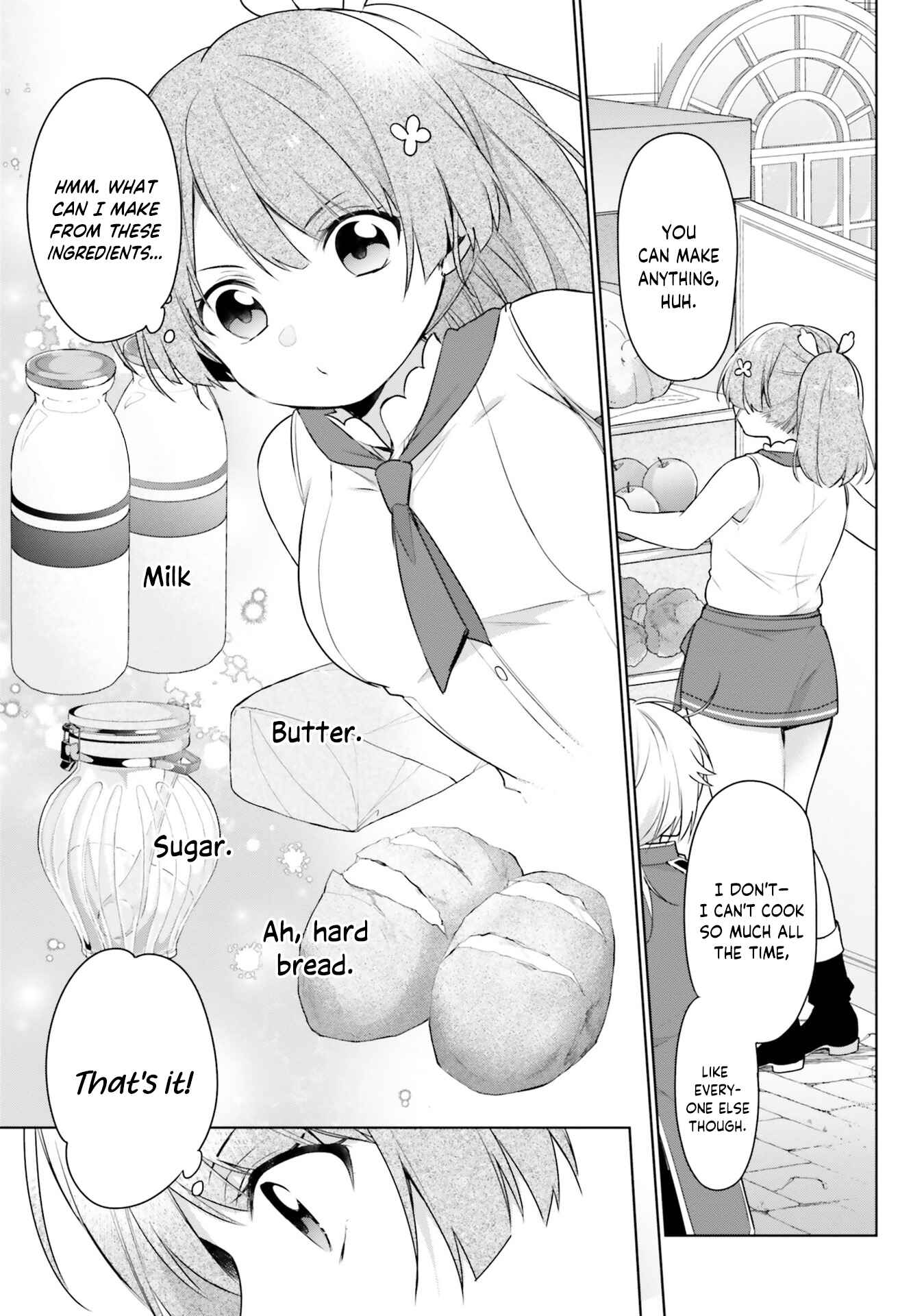 Seijo ja Nakatta node, Oukyuu de Nonbiri Gohan wo Tsukuru Koto ni Shimashita Chapter 4 - Page 7