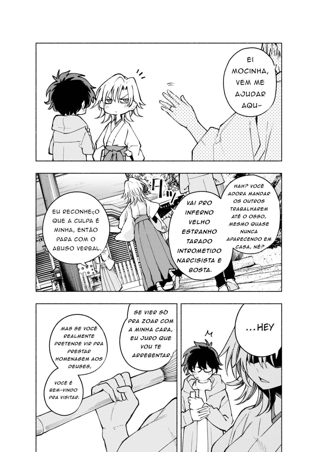 Yankee Miko-san Chapter 3 - Page 1