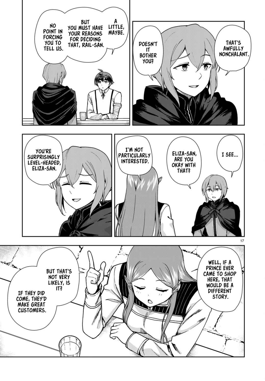 Botsuraku Yotei Nanode, Kajishokunin o Mezasu Chapter 85 - Page 17