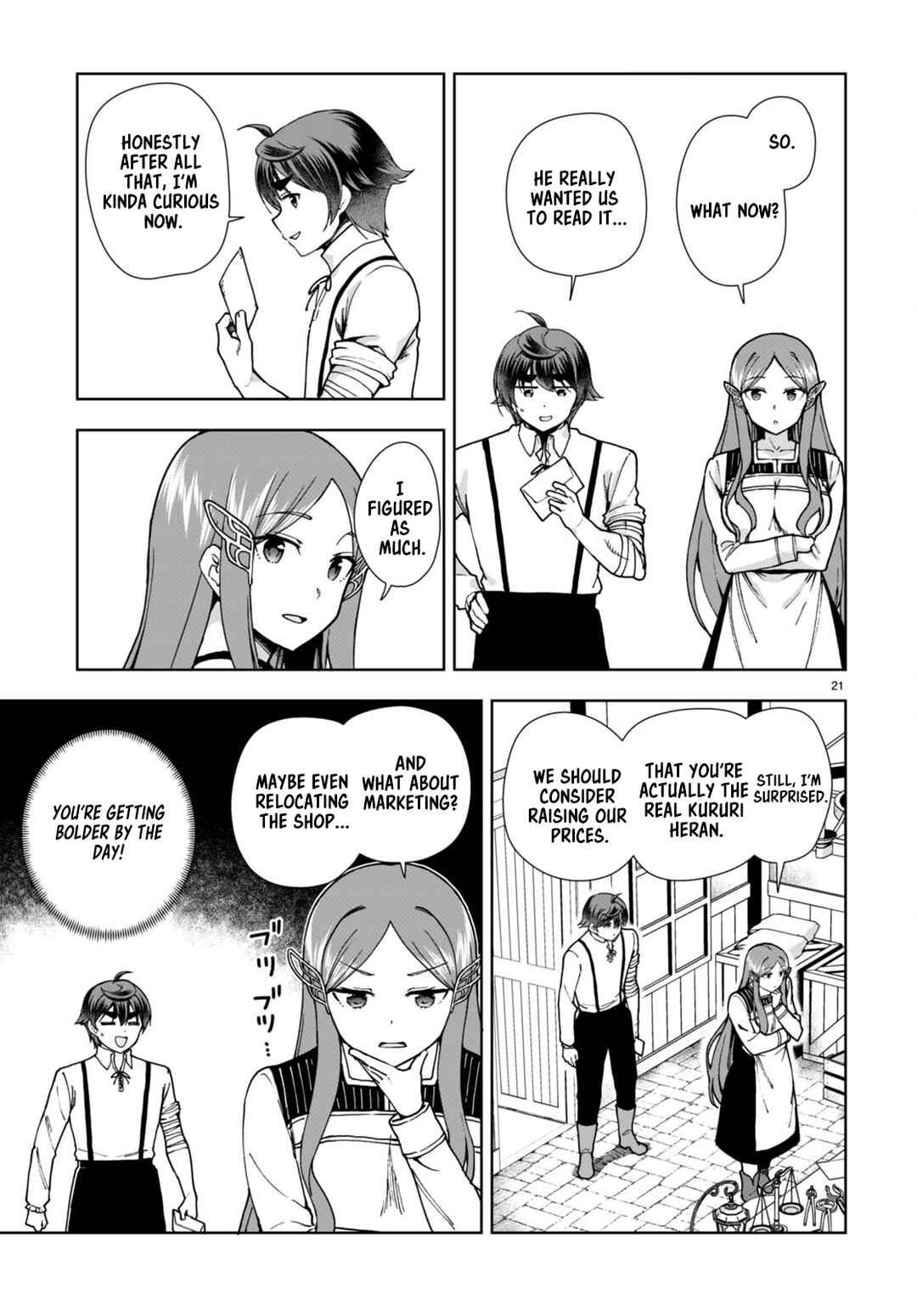 Botsuraku Yotei Nanode, Kajishokunin o Mezasu Chapter 85 - Page 21