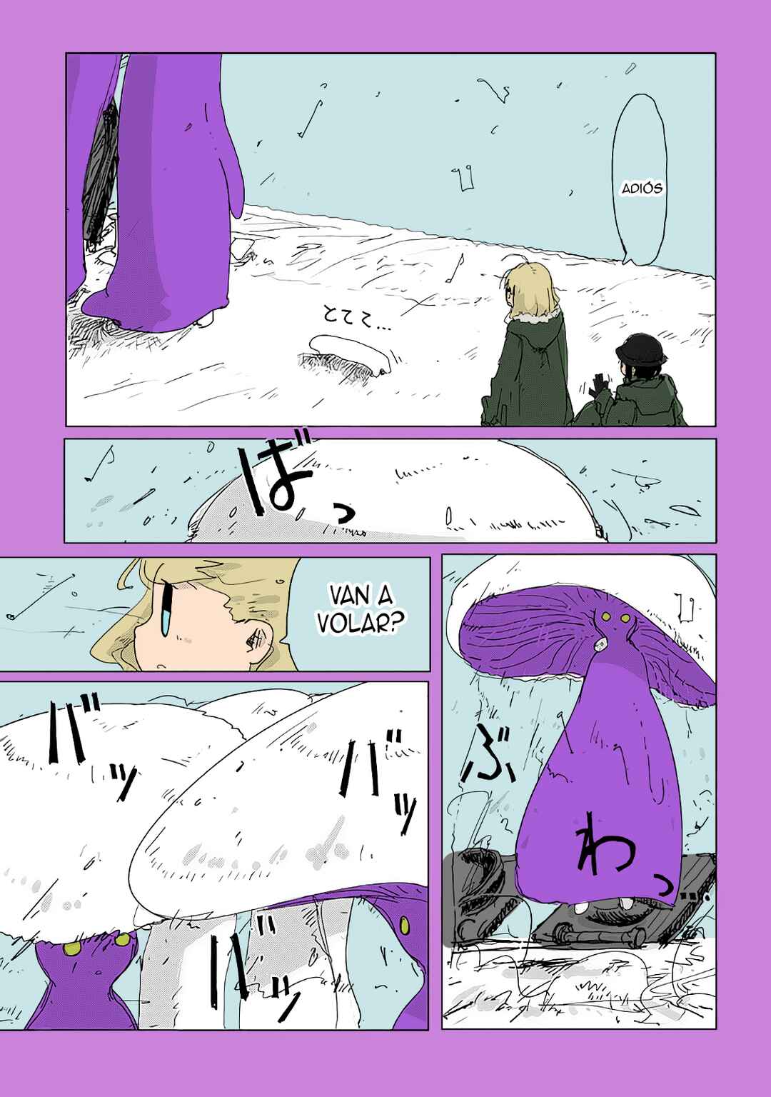 Shoujo Shuumatsu Ryokou (Fan Colored) Chapter 28 - Page 17
