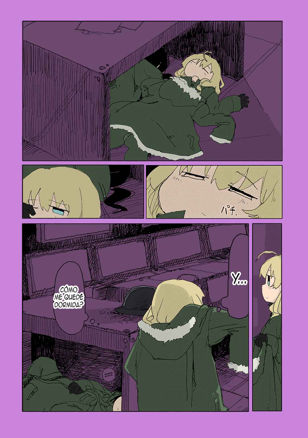 Shoujo Shuumatsu Ryokou (Fan Colored) Chapter 28 - Page 2