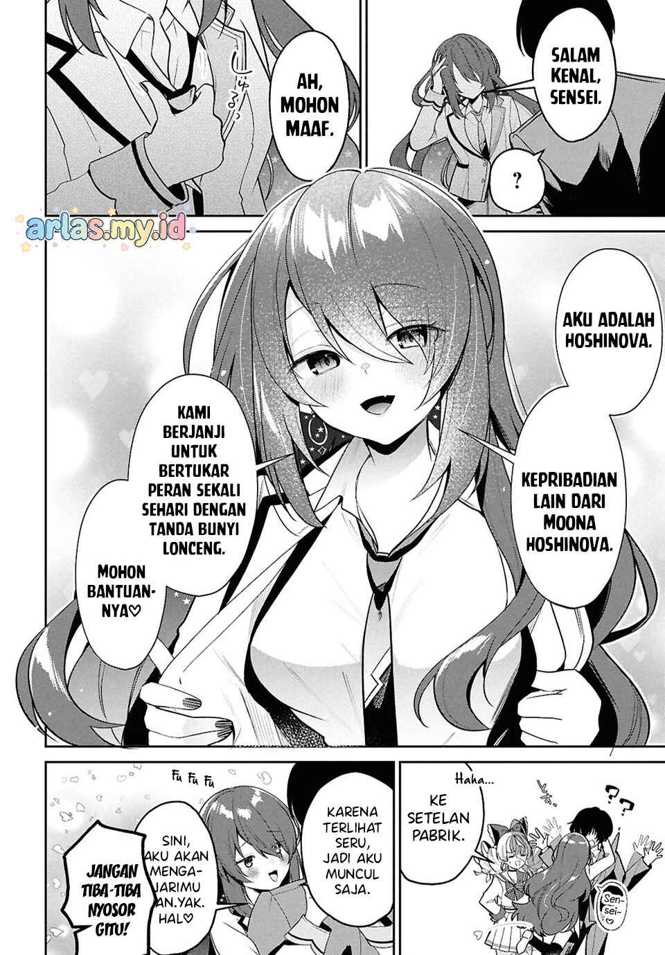 Hololive Gakuen ～Shiny Smily Stories～ Chapter 3 - Page 9