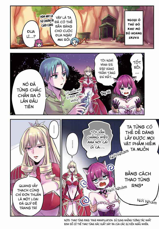 RTA Sousha wa Game Sekai kara Kaerenai Chapter 5.1 - Page 4