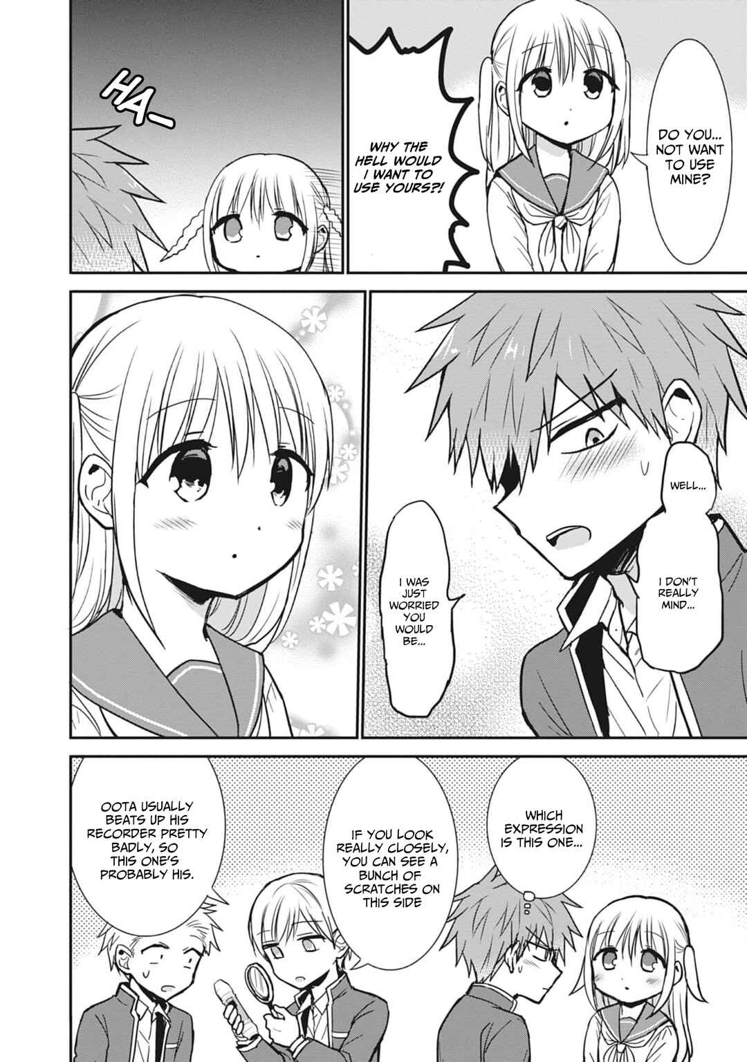 Kao ni Denai Kashiwada-san to Kao ni Deru Oota-kun Chapter 77 - Page 8