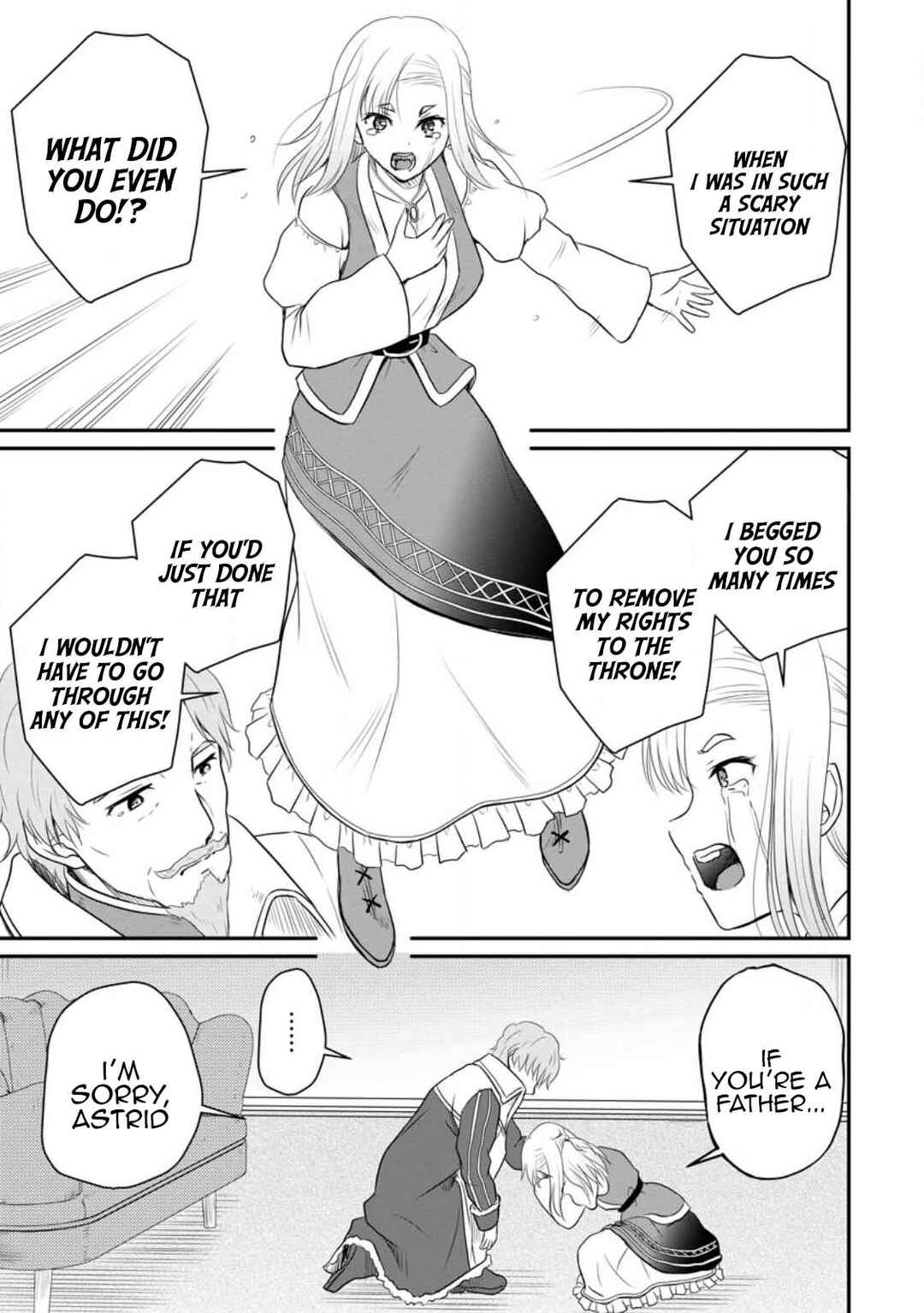 Ossan Teihen Chiyushi to Manamusume no Henkyou Life ~Chuunen Otoko ga Kaifuku Skill ni Kakusei Shite, Eiyuu e Nariagaru~ Chapter 37 - Page 17
