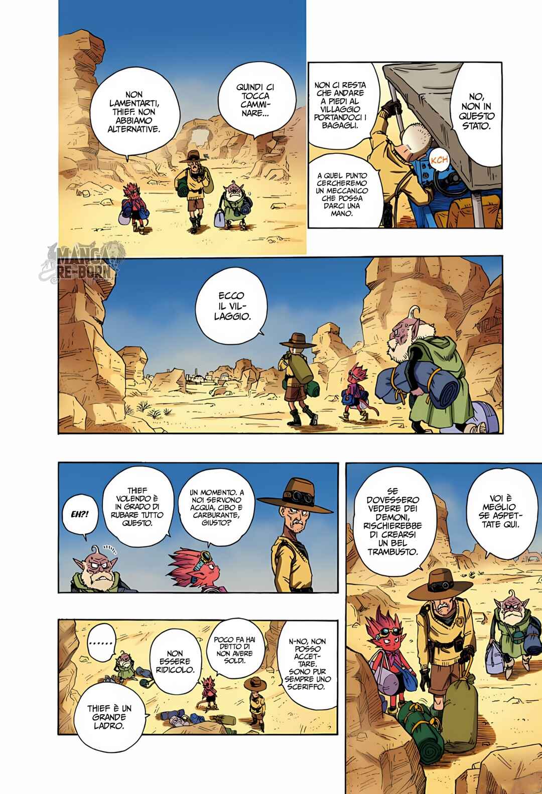 SandLand (Official Colored) Chapter 2 - Page 13