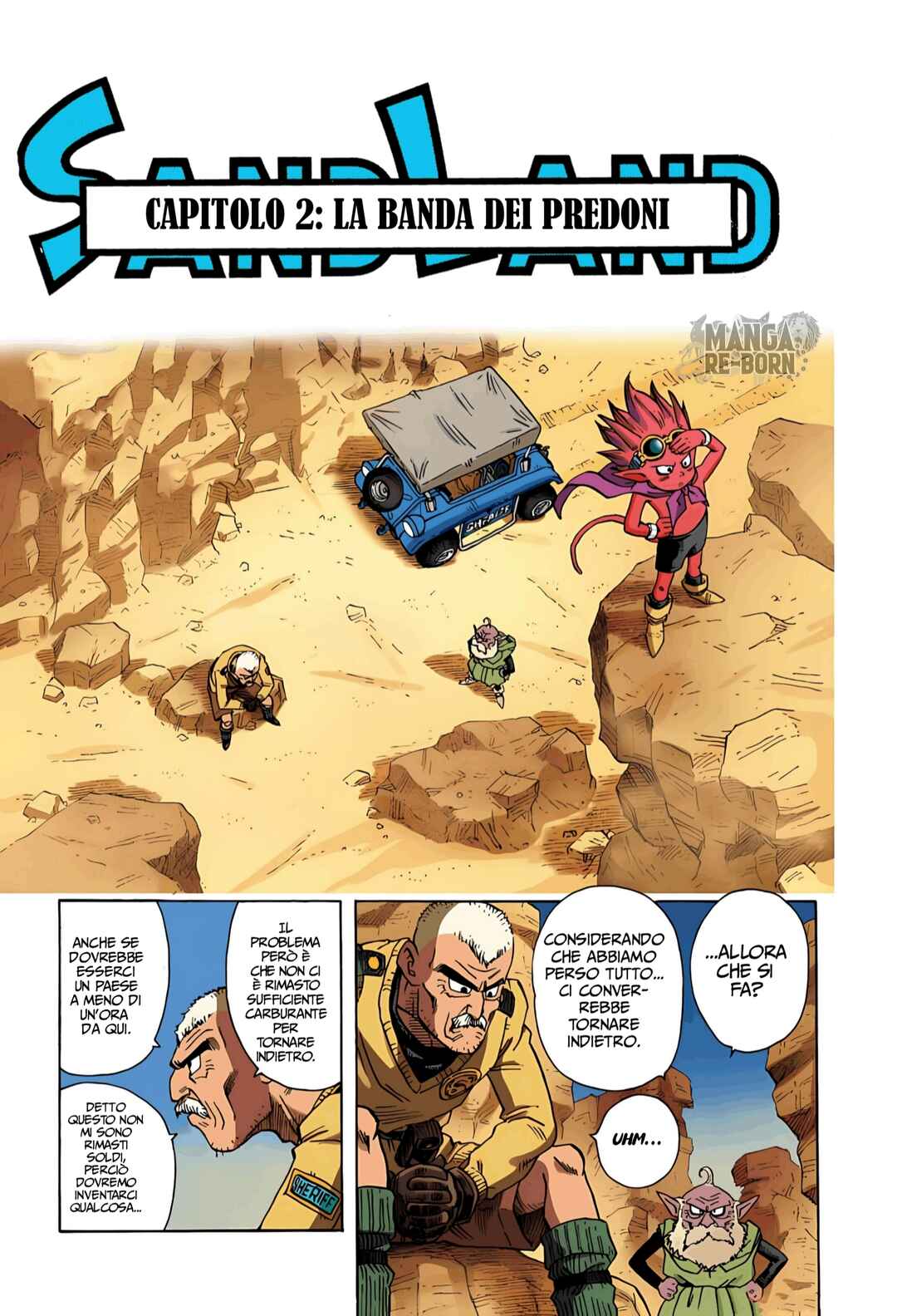 SandLand (Official Colored) Chapter 2 - Page 2