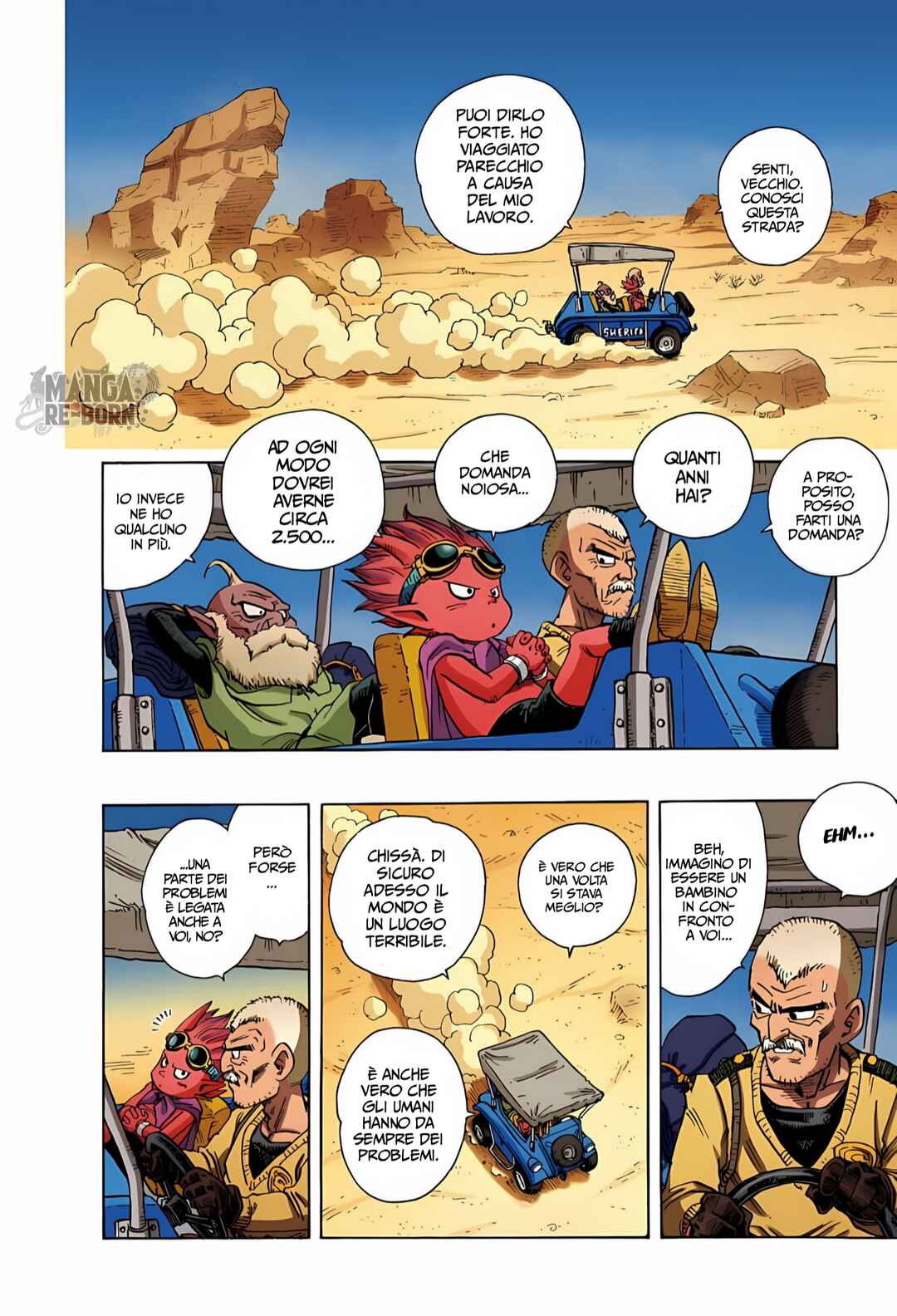 SandLand (Official Colored) Chapter 2 - Page 3