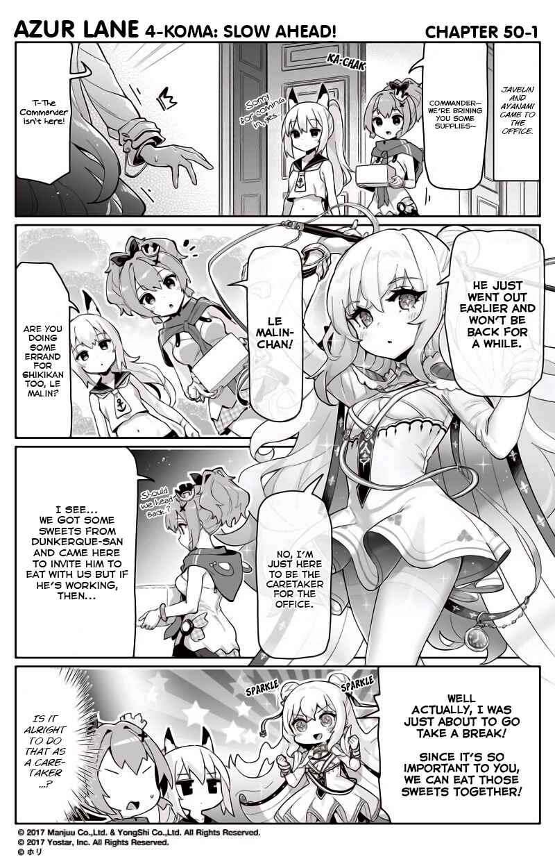 Azur Lane: Bisoku Zensin! Chapter 50 - Page 1