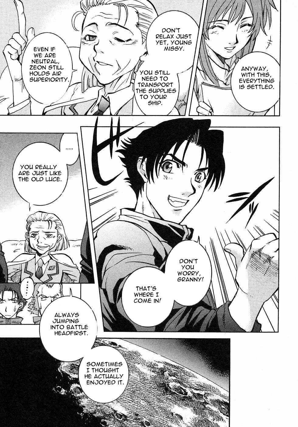 Mobile Suit Gundam Gaiden REBELLION: Space, at the End of a Flash... Chapter 4 - Page 16