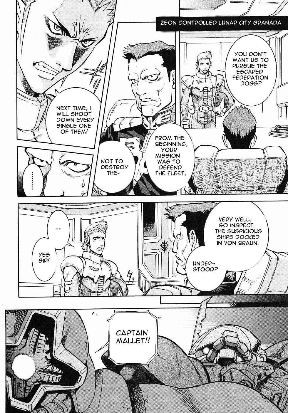 Mobile Suit Gundam Gaiden REBELLION: Space, at the End of a Flash... Chapter 4 - Page 19