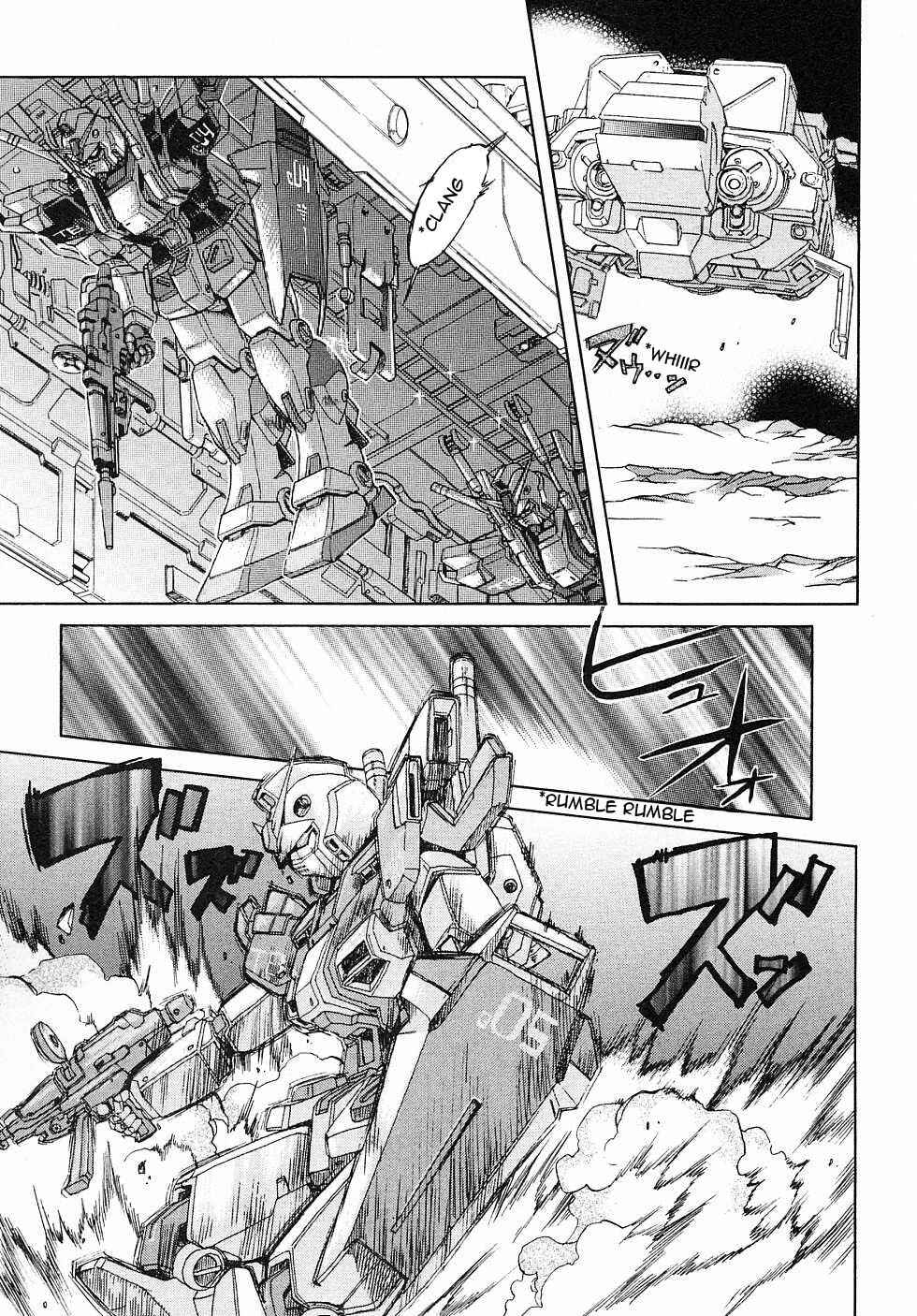 Mobile Suit Gundam Gaiden REBELLION: Space, at the End of a Flash... Chapter 4 - Page 22