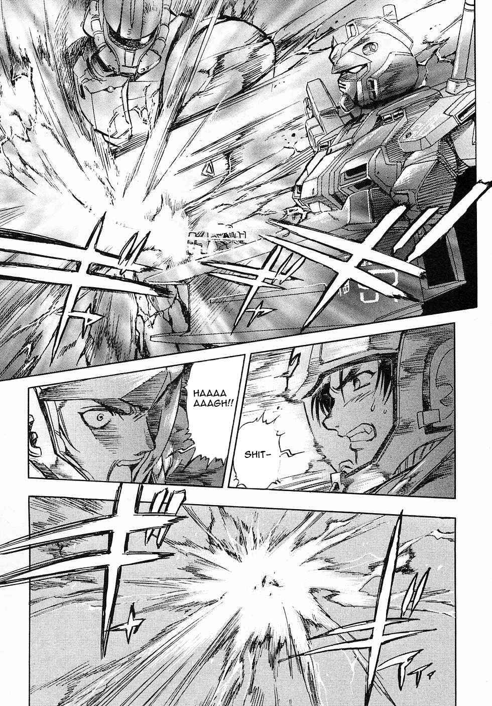 Mobile Suit Gundam Gaiden REBELLION: Space, at the End of a Flash... Chapter 4 - Page 30