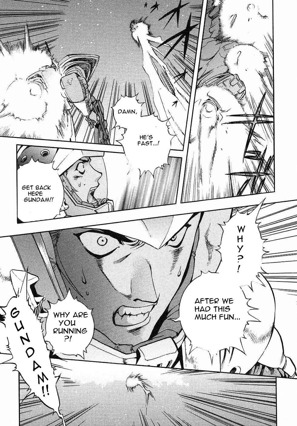 Mobile Suit Gundam Gaiden REBELLION: Space, at the End of a Flash... Chapter 4 - Page 40