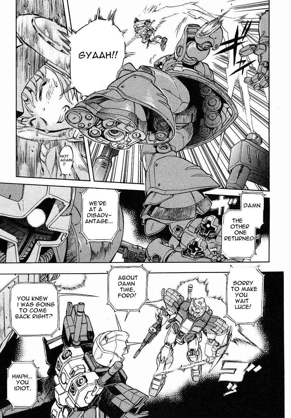Mobile Suit Gundam Gaiden REBELLION: Space, at the End of a Flash... Chapter 4 - Page 42