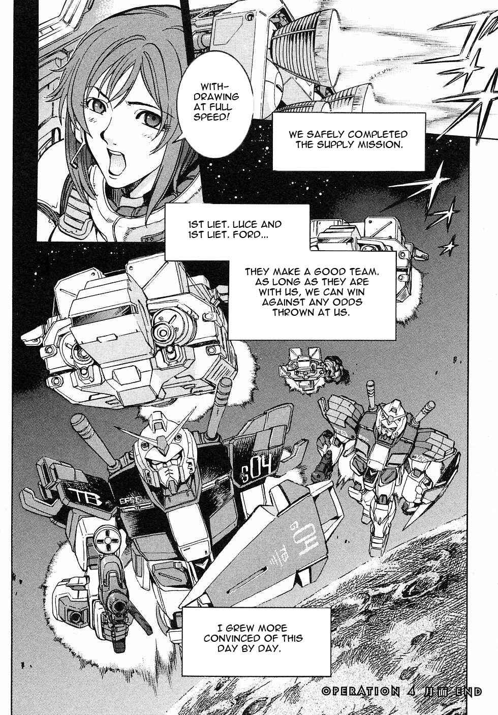 Mobile Suit Gundam Gaiden REBELLION: Space, at the End of a Flash... Chapter 4 - Page 43