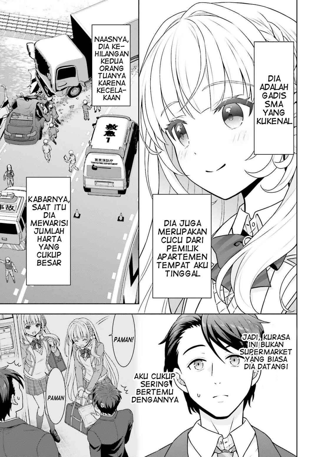 Gokinjo JK Isezaki-san wa Isekai-gaeri no Dai Seijo Chapter 1 - Page 9