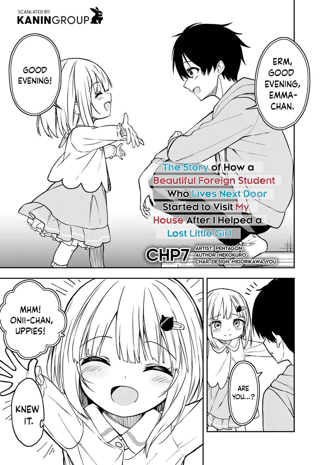 Maigo ni Natteita Youjo wo Tasuketara, Otonari ni Sumu Bishoujo Ryuugakusei ga Ie ni Asobi ni Kuru you ni Natta Ken ni Tsuite Chapter 7 - Page 3