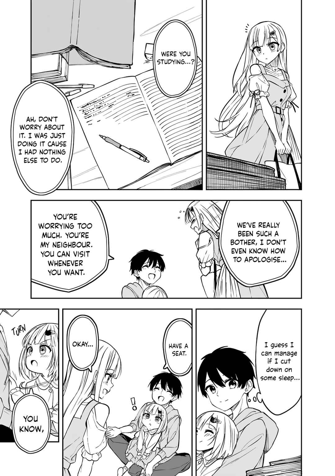 Maigo ni Natteita Youjo wo Tasuketara, Otonari ni Sumu Bishoujo Ryuugakusei ga Ie ni Asobi ni Kuru you ni Natta Ken ni Tsuite Chapter 7 - Page 5