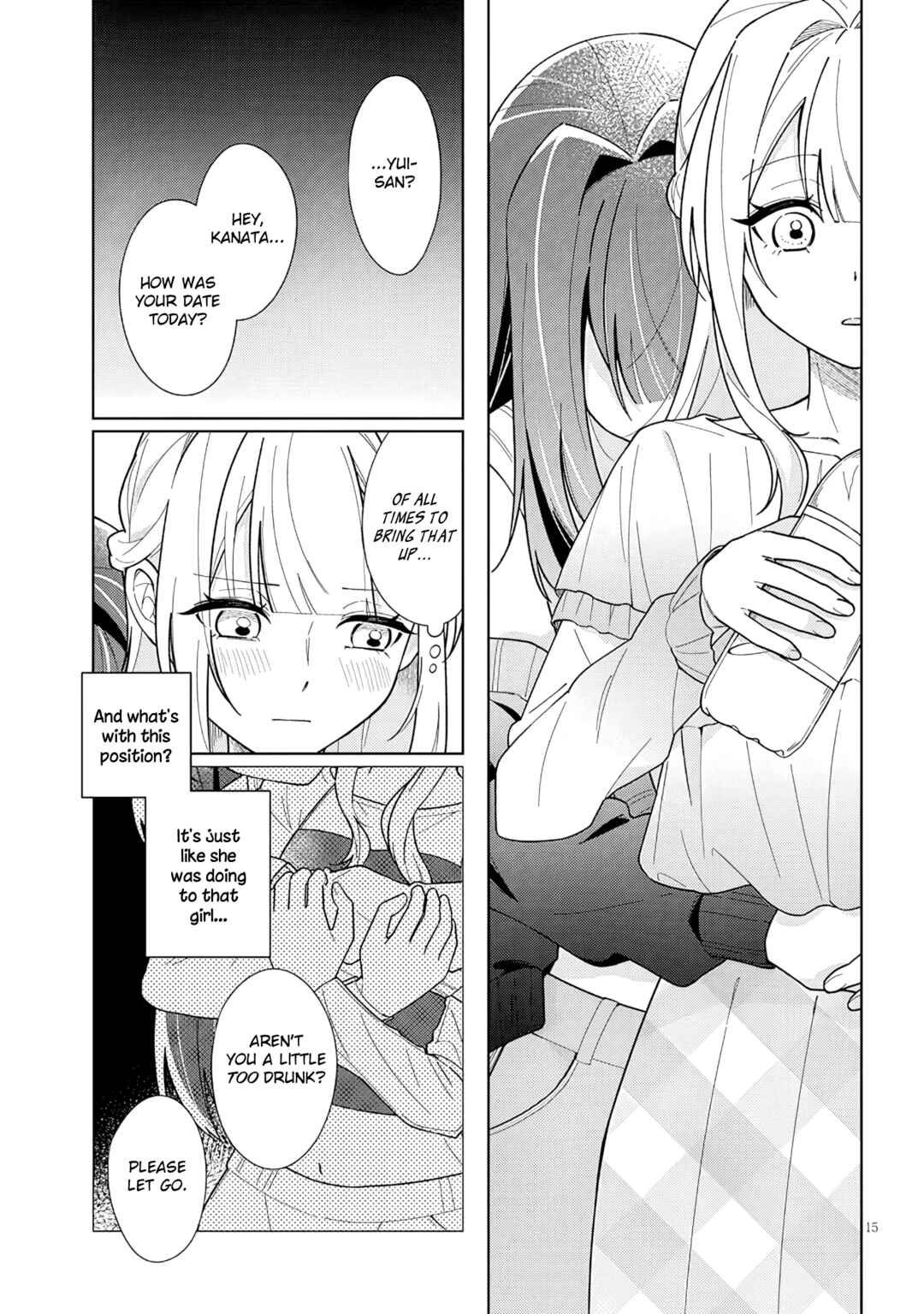 Afternoon Tea wa Ikaga desu ka? Watashi to Kanojo no Fujun de Ichizu na Futarigurashi Chapter 4.1 - Page 14