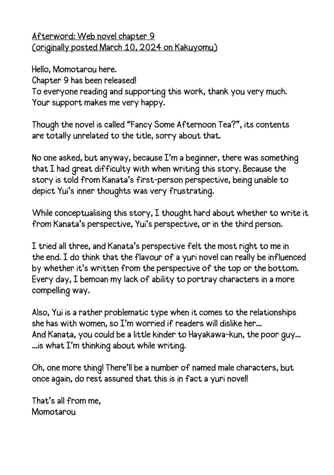 Afternoon Tea wa Ikaga desu ka? Watashi to Kanojo no Fujun de Ichizu na Futarigurashi Chapter 4.1 - Page 20