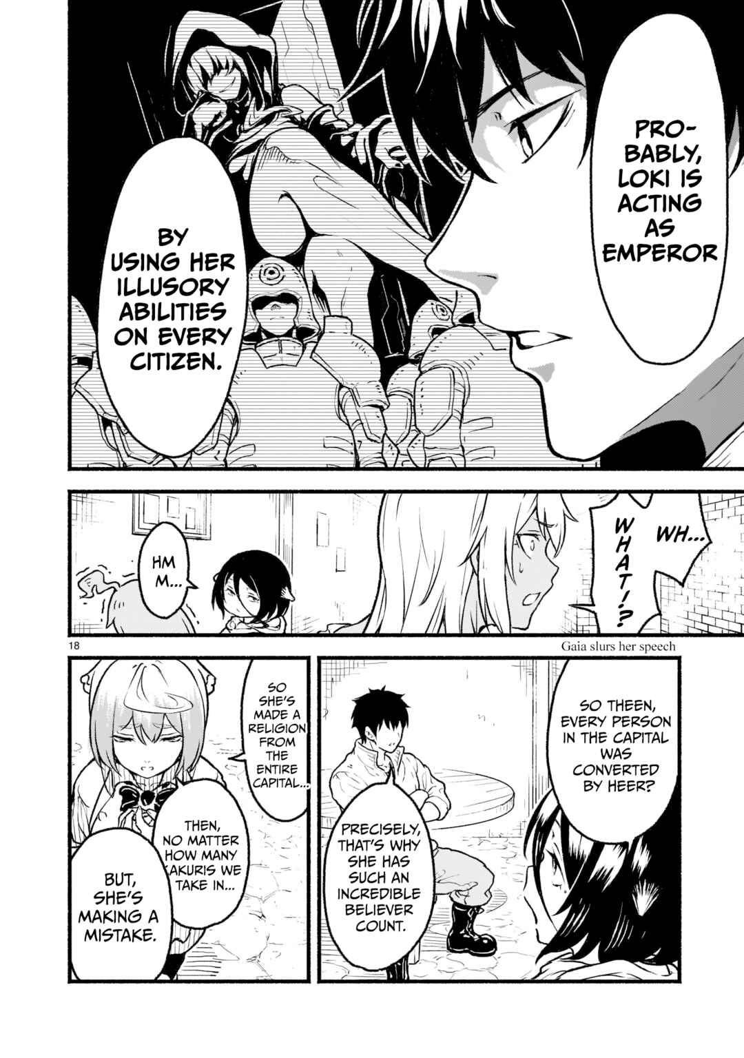 Kaminaki Sekai no Kamisama Katsudou Chapter 24 - Page 18