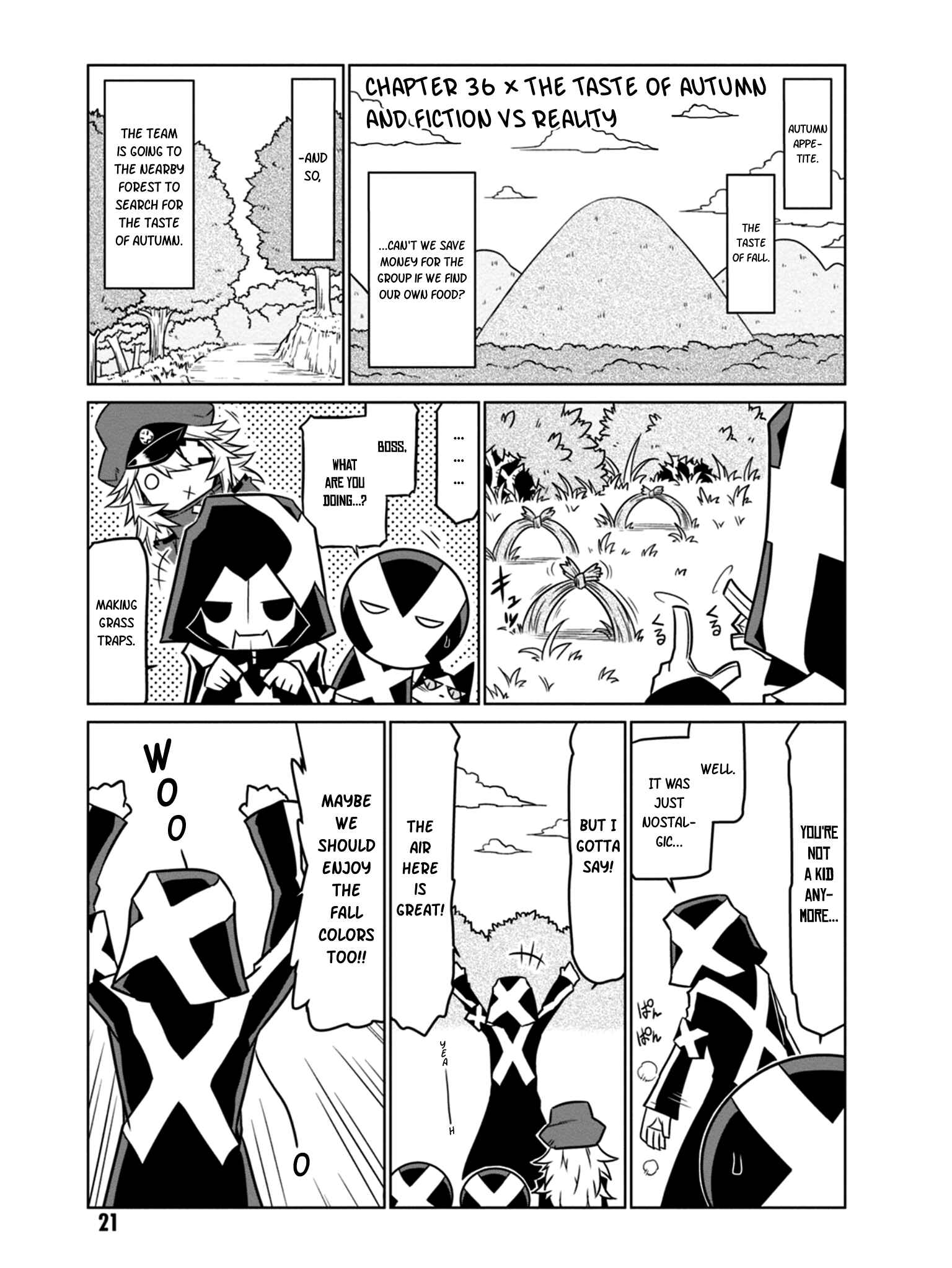 Zannen Onna Kanbu Black General-san Chapter 36 - Page 1