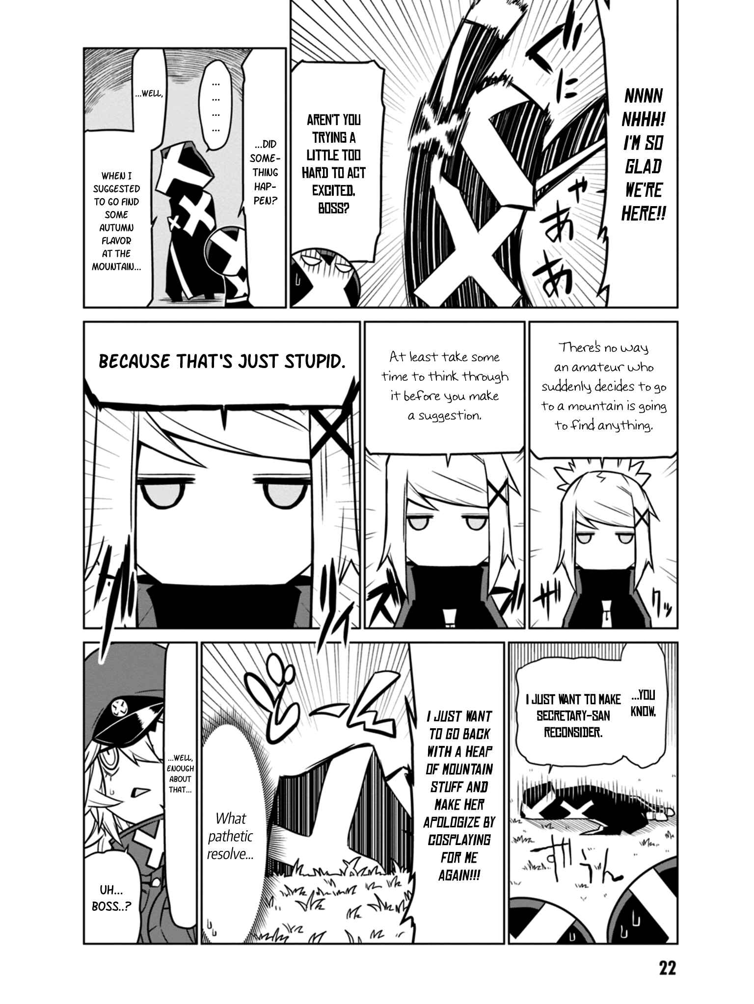Zannen Onna Kanbu Black General-san Chapter 36 - Page 2