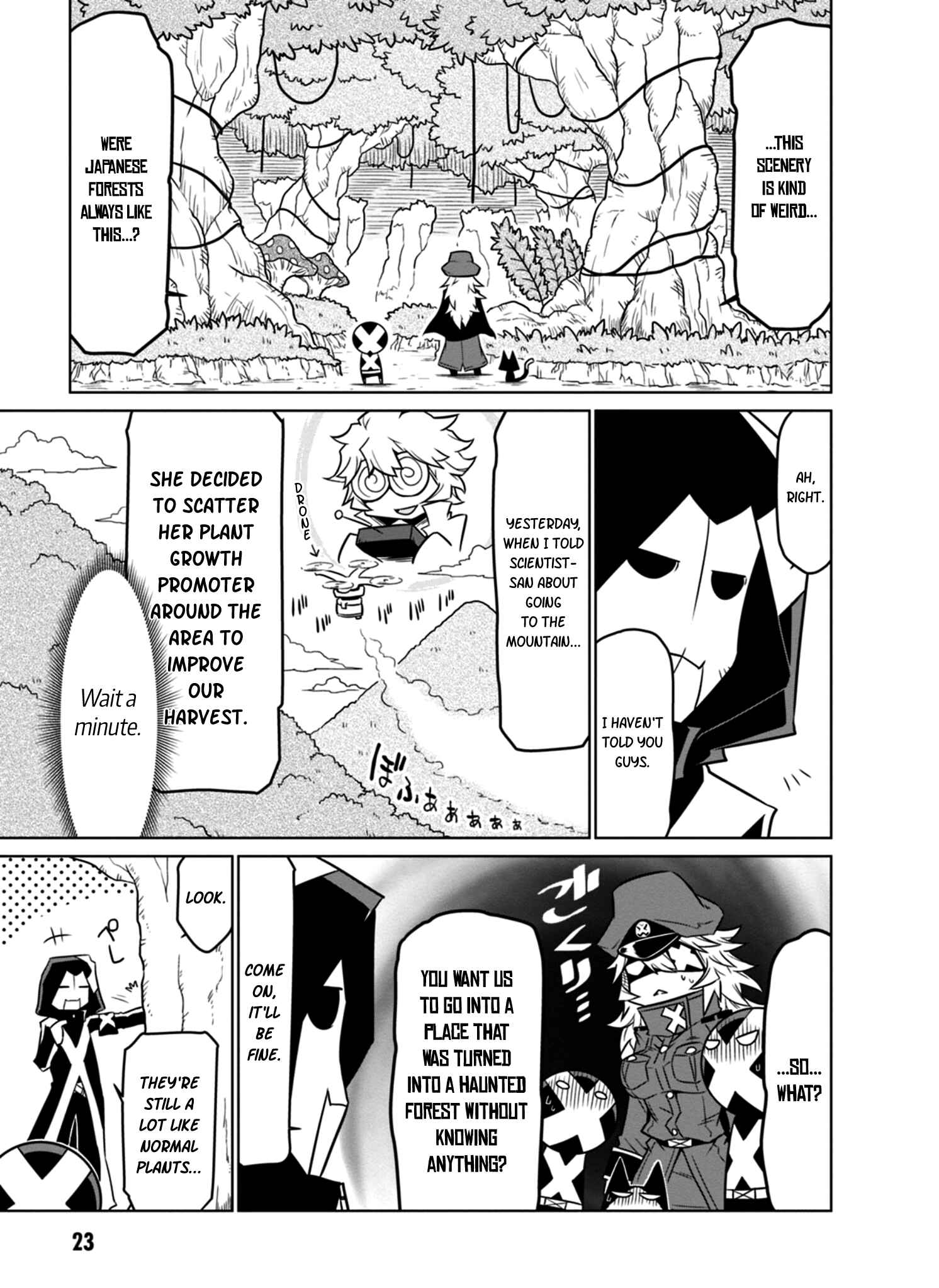 Zannen Onna Kanbu Black General-san Chapter 36 - Page 3