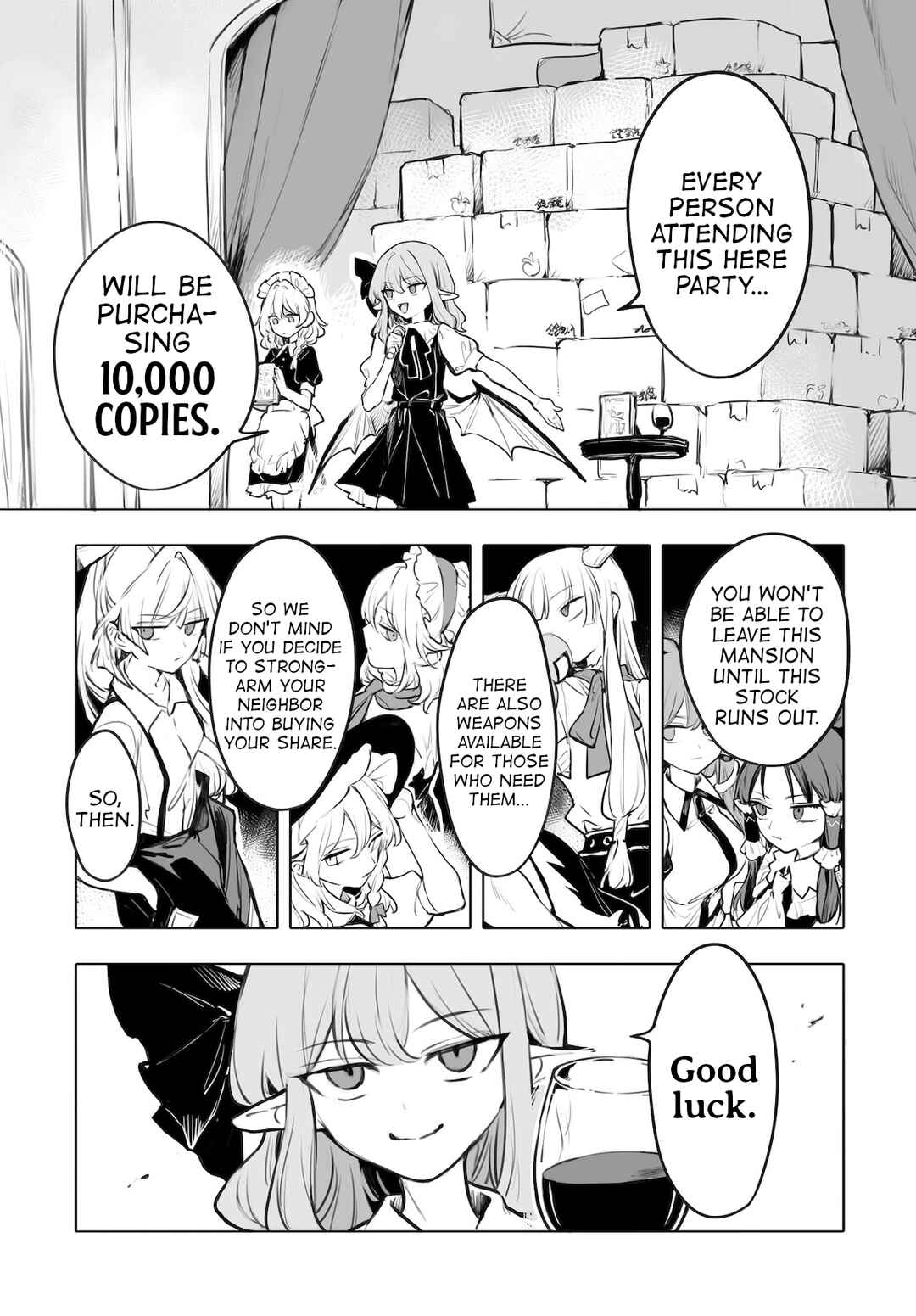 Touhou Project Niji Sousaku Series - Koumakan no Onnatachi Chapter 6.5 - Page 3