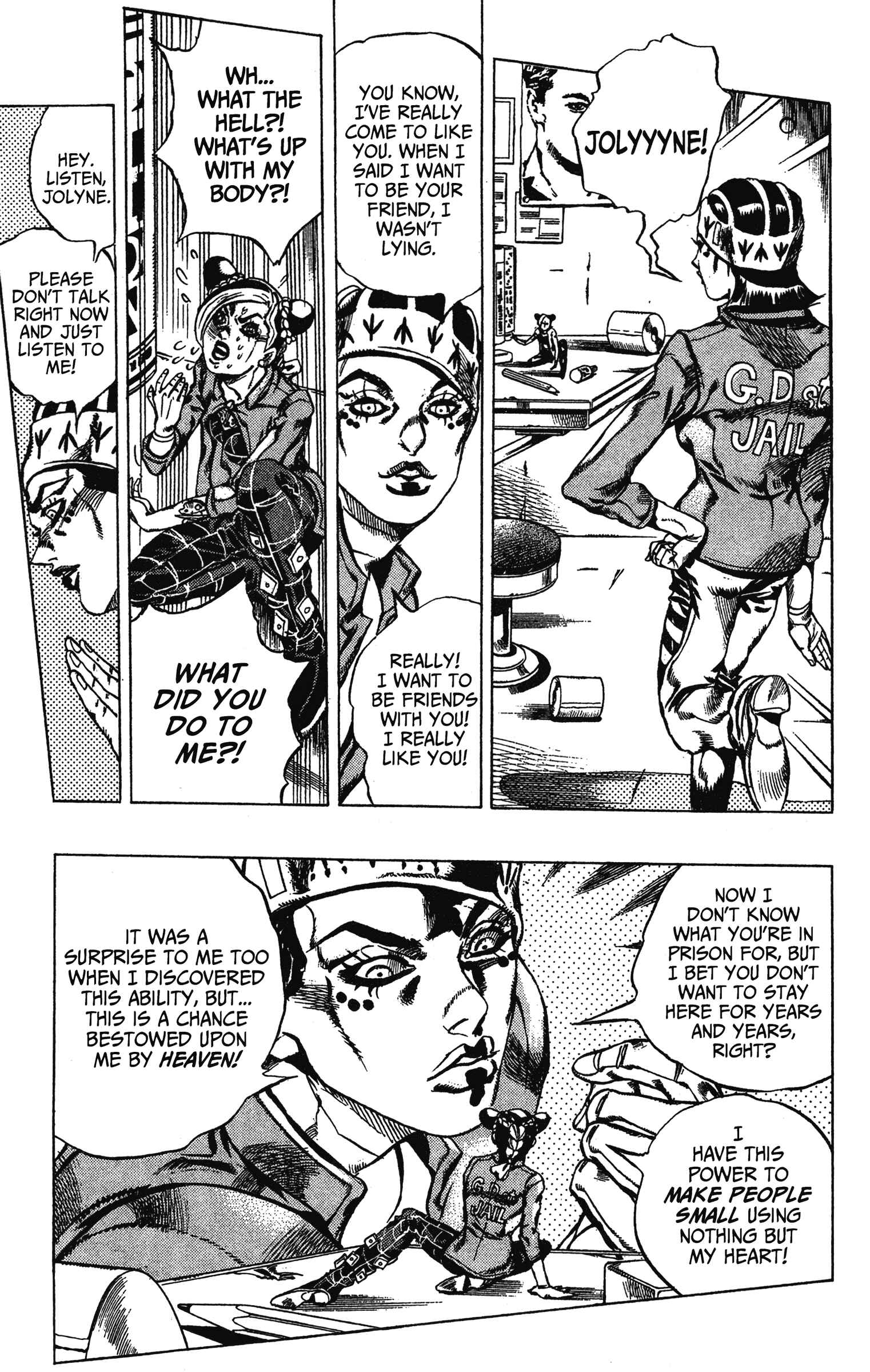 JoJo no Kimyou na Bouken: Part 6 - Stone Ocean Chapter 6 - Page 11