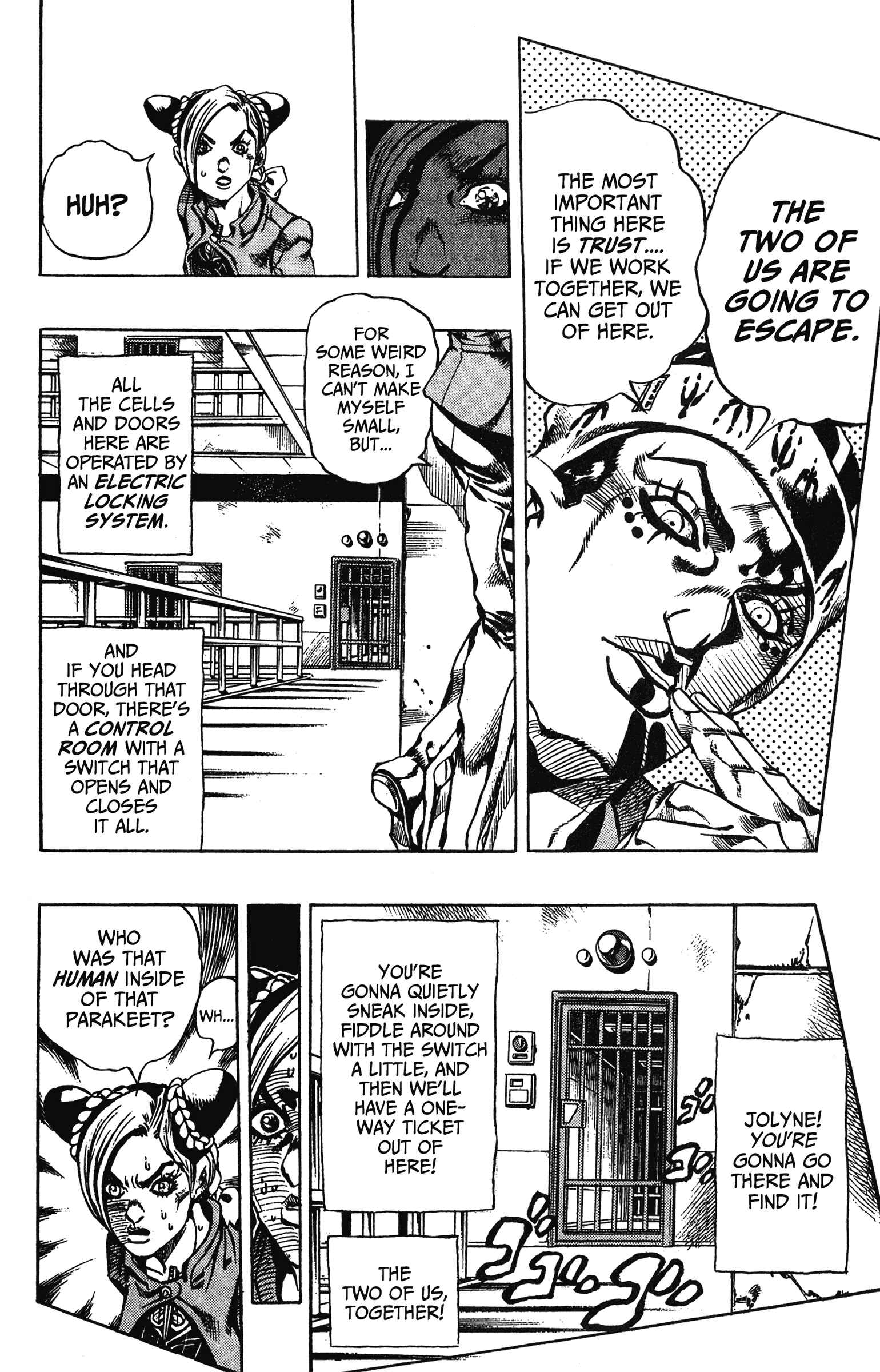 JoJo no Kimyou na Bouken: Part 6 - Stone Ocean Chapter 6 - Page 12