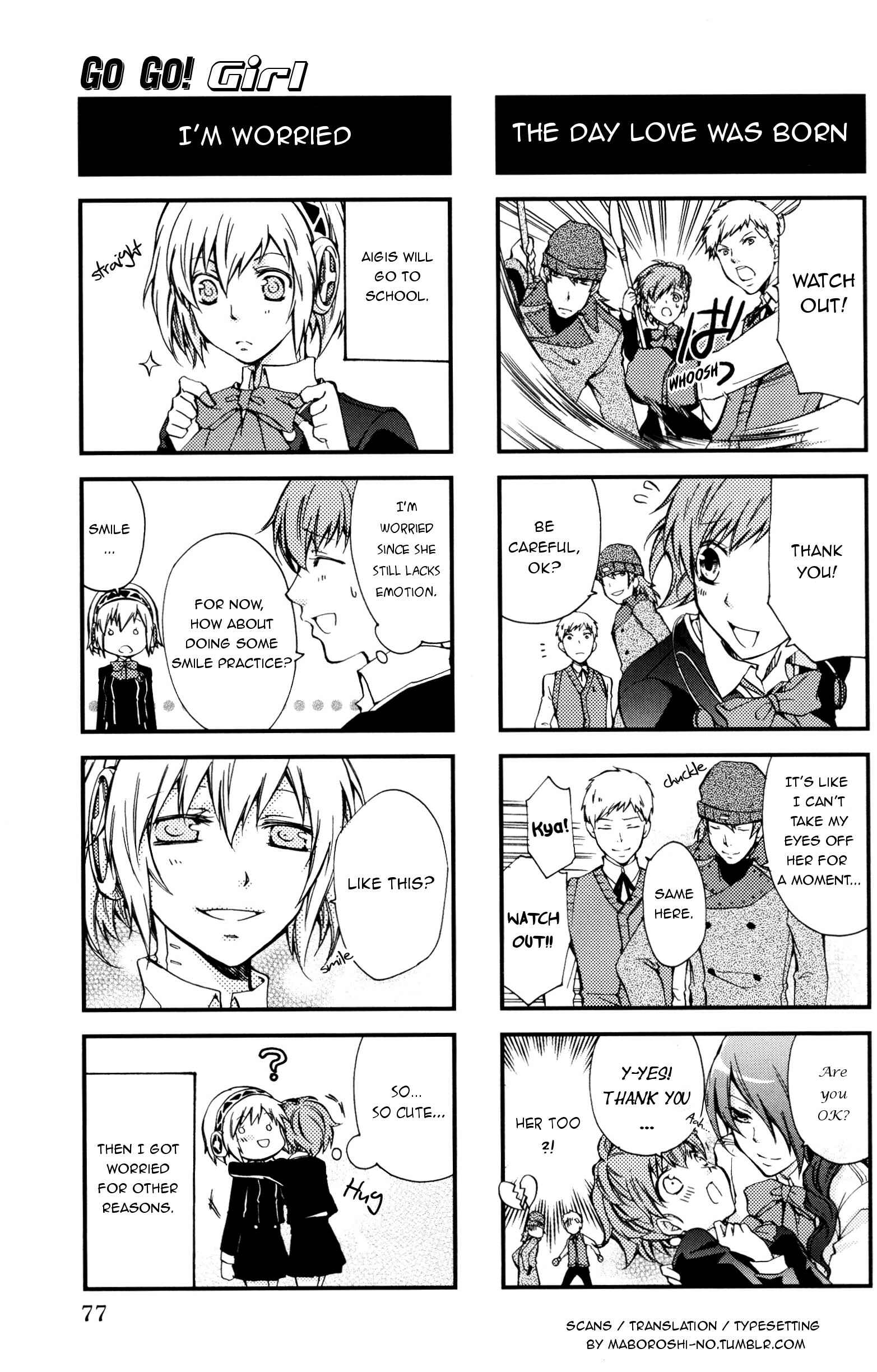 Persona 3 Portable 4Koma Kings Chapter 12 - Page 6