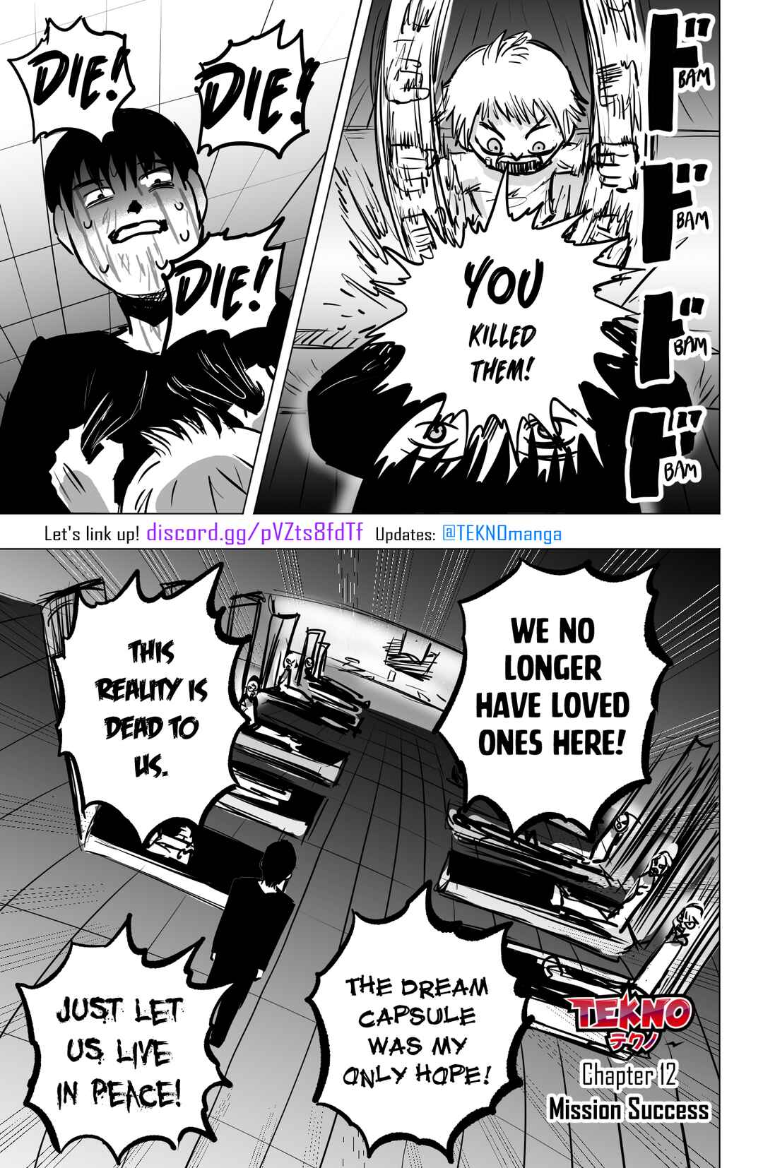 TEKNO: Sci-Fi Shonen Manga! Chapter 12 - Page 1