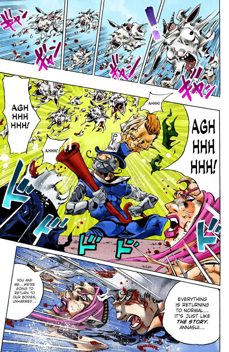 JoJo no Kimyou na Bouken: Part 6 - Stone Ocean Color-ban Chapter 110 - Page 15