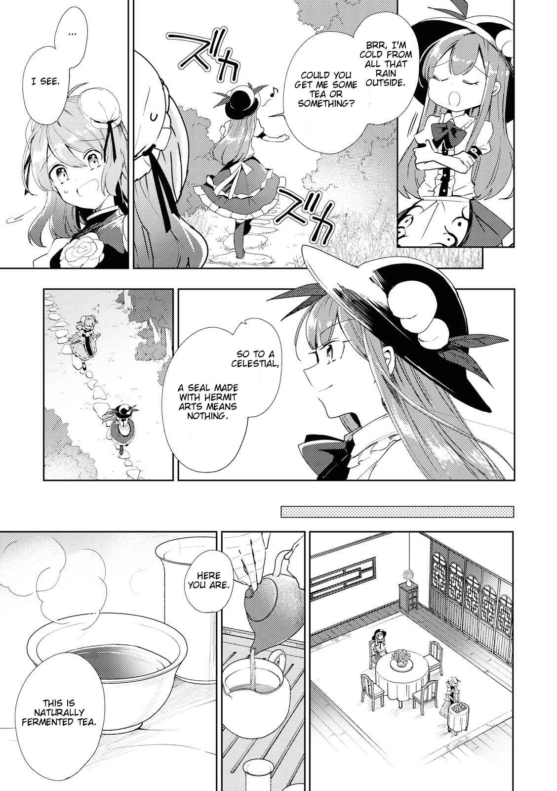 Touhou Ibara Kasen ~ Wild and Horned Hermit. Chapter 46 - Page 11