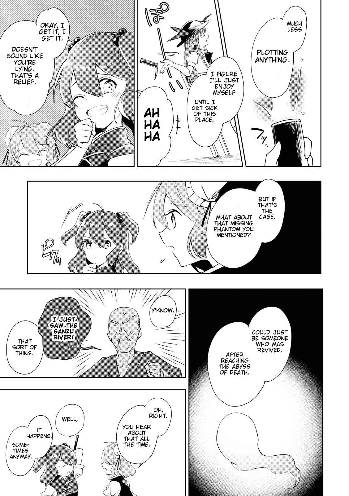 Touhou Ibara Kasen ~ Wild and Horned Hermit. Chapter 46 - Page 29