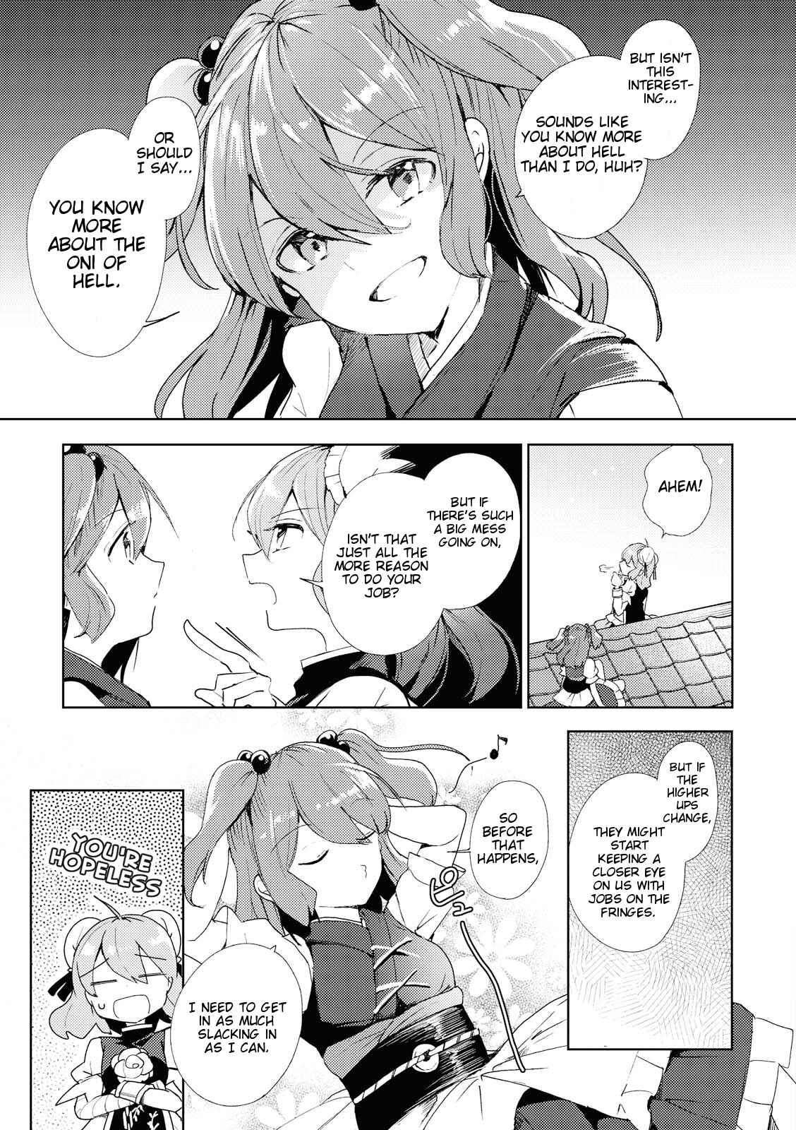 Touhou Ibara Kasen ~ Wild and Horned Hermit. Chapter 46 - Page 7