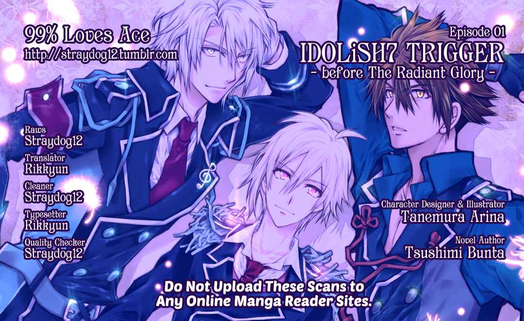 IDOLiSH7 TRIGGER -before The Radiant Glory- Chapter 1 - Page 1