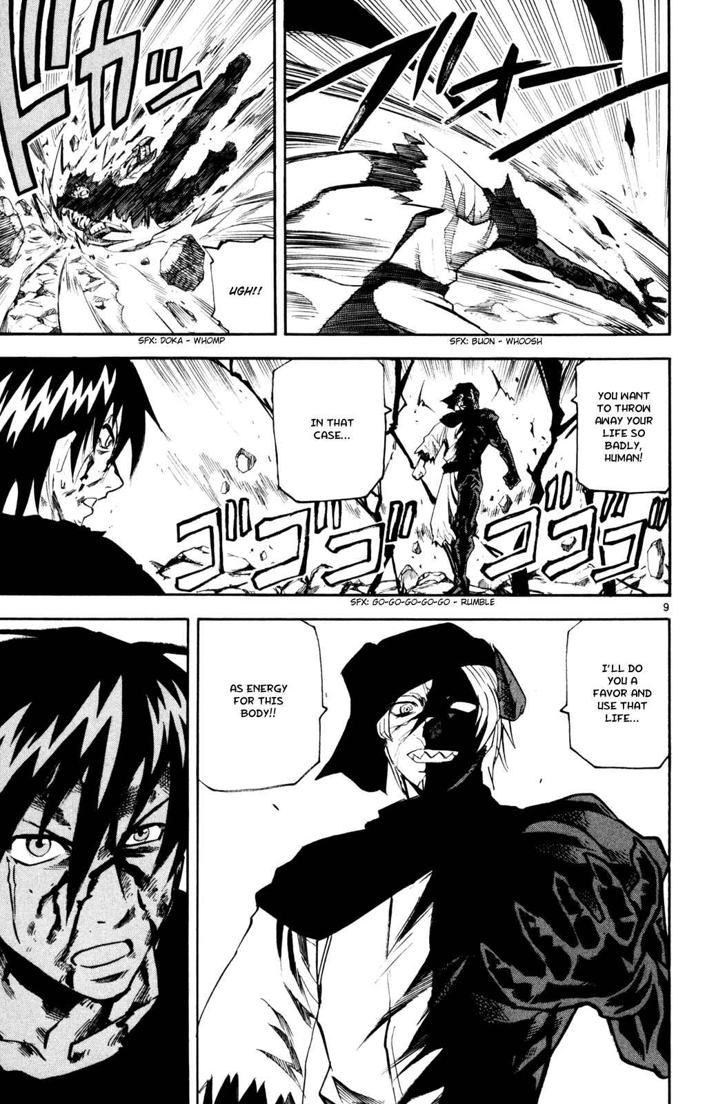 Kurozakuro Chapter 49 - Page 9